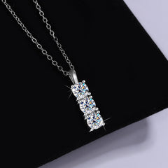 Moissanite Full Diamond Necklace Women's Simple second