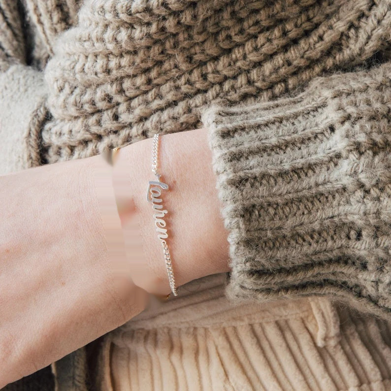 Custom Personalized Name Bracelet