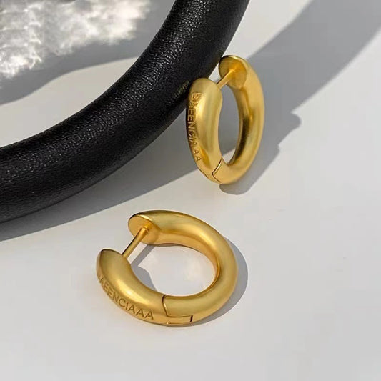 Stylish gold hoops from Statement Earrings, perfect ladies fashion earrings USA for any outfit