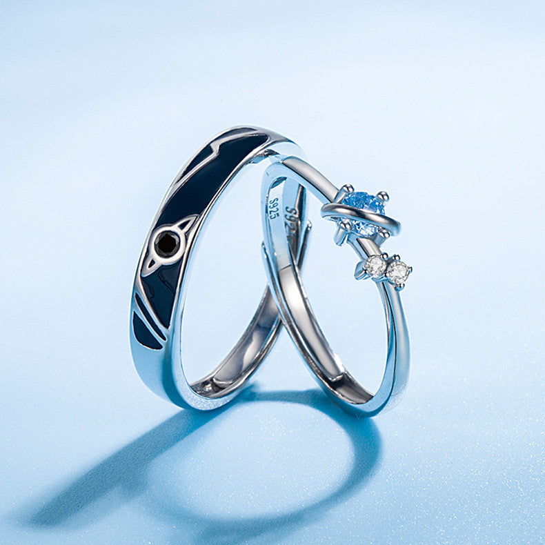 Elegant promise rings set featuring unique designs, perfect designer couple rings USA for expressing love