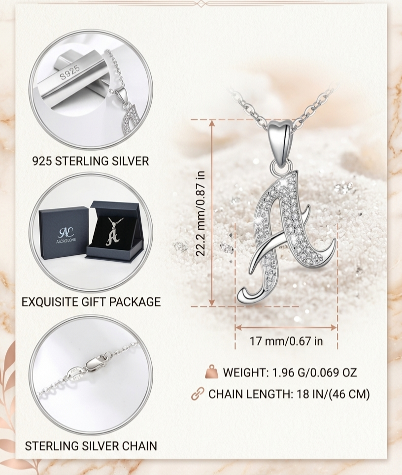 initial necklace